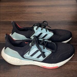 Adidas Black and blue ultraboost